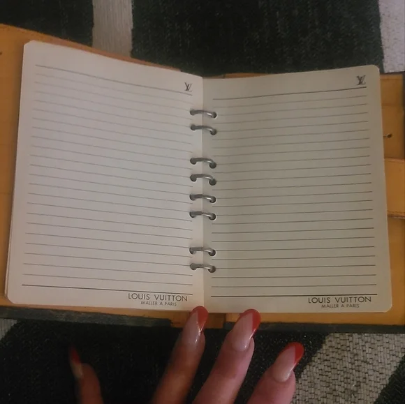 LOUIS VUITTON Address, Business, Journal, Agender, Notes, Book, Office Book,hp🔥 - Picture 7 of 16
